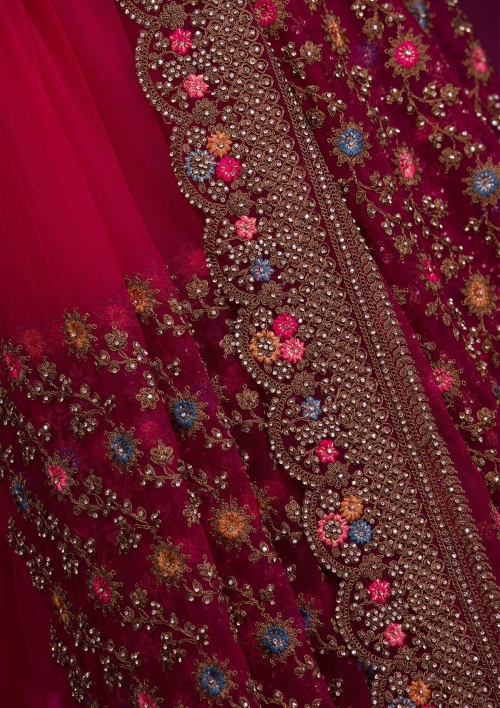 Tussar Bandhani Saree - Peacock Blue